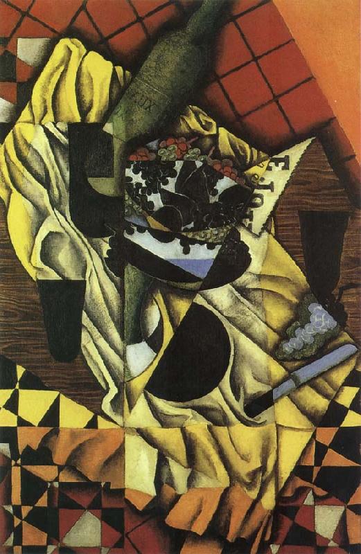 Juan Gris Grape and wine Germany oil painting art